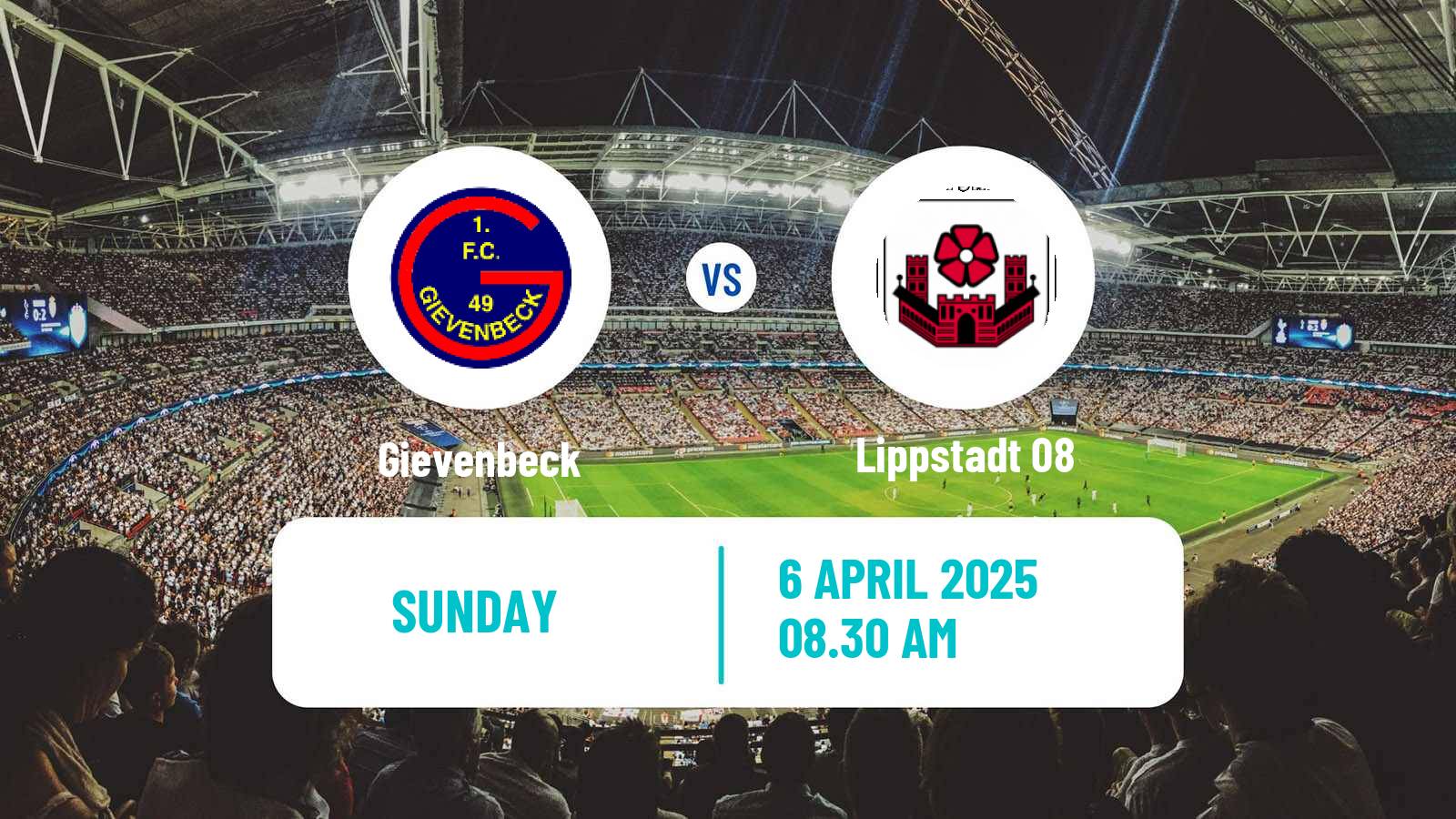 Soccer German Oberliga Westfalen Gievenbeck - Lippstadt 08