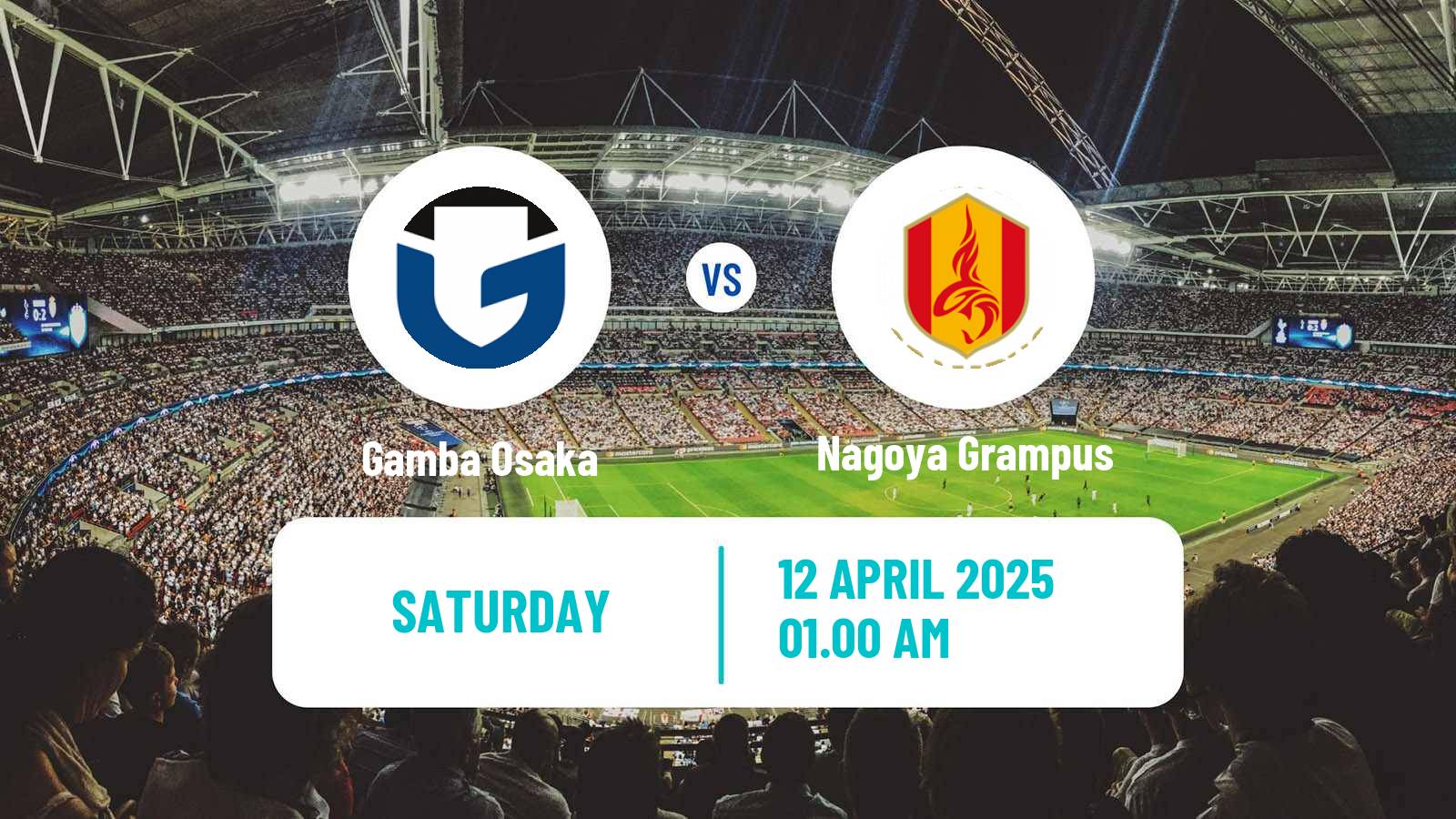 Soccer Japan J1 League Gamba Osaka - Nagoya Grampus