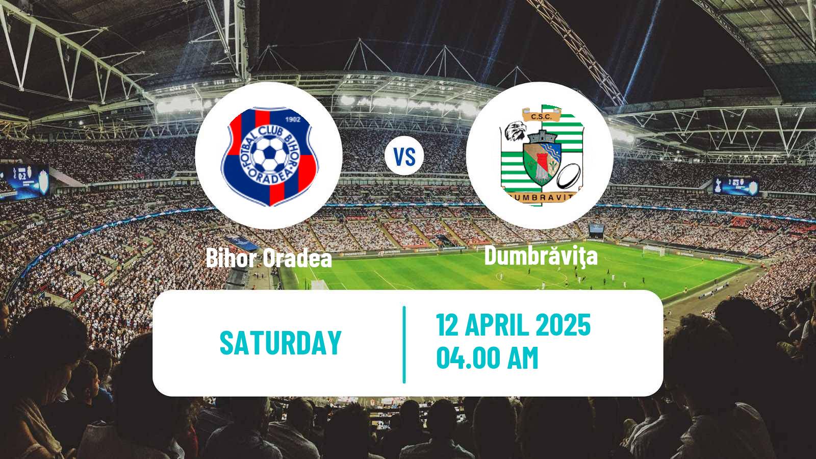 Soccer Romanian Division 2 Bihor Oradea - Dumbrăviţa