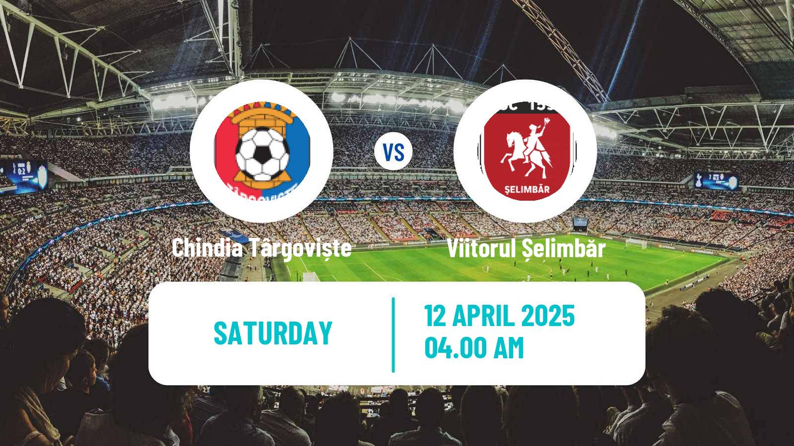 Soccer Romanian Division 2 Chindia Târgoviște - Viitorul Șelimbăr