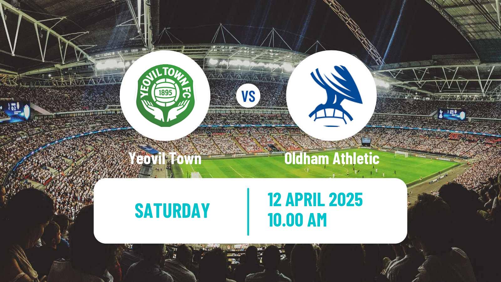 Soccer English National League Yeovil Town - Oldham Athletic