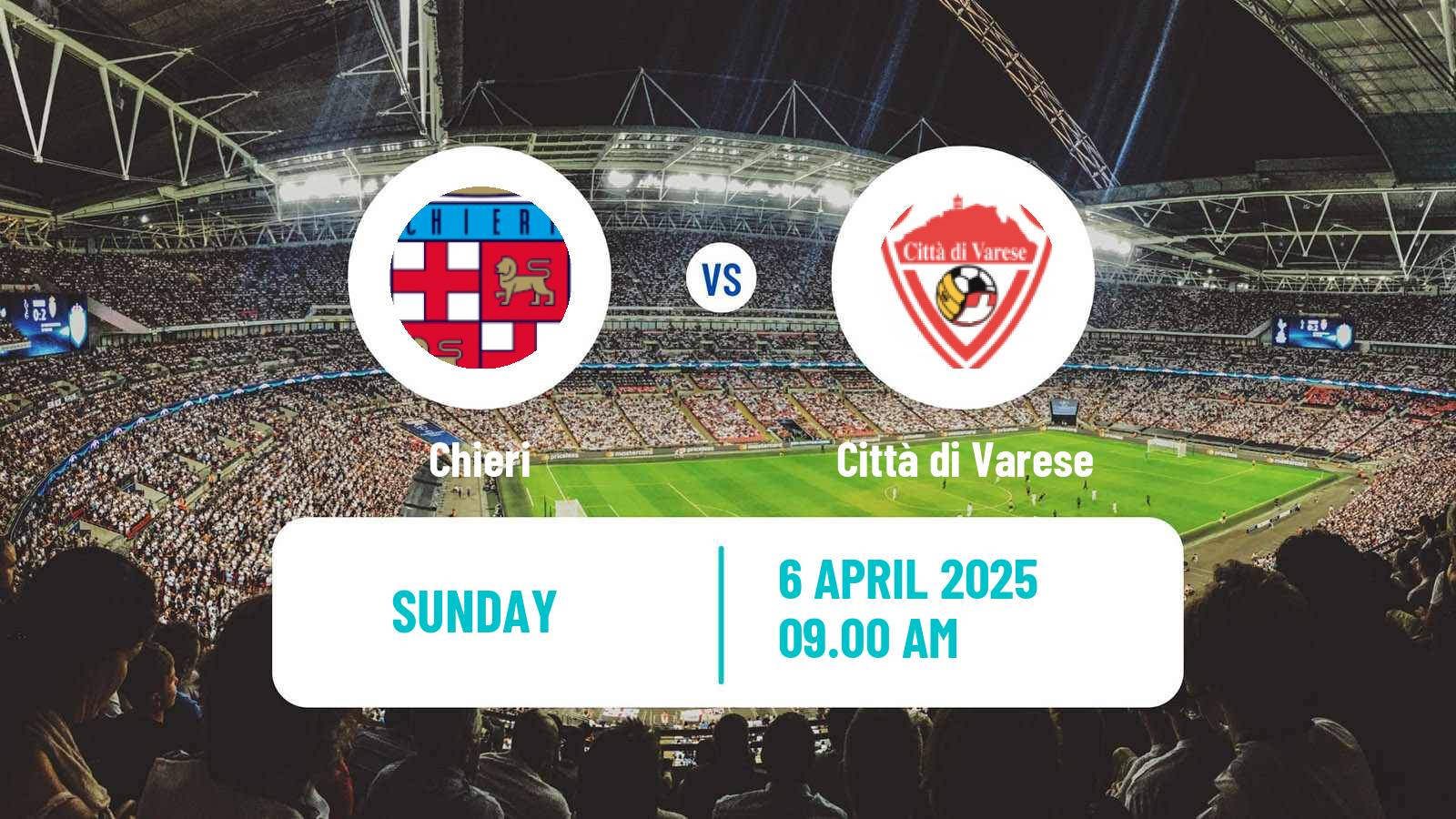 Soccer Italian Serie D - Group A Chieri - Città di Varese