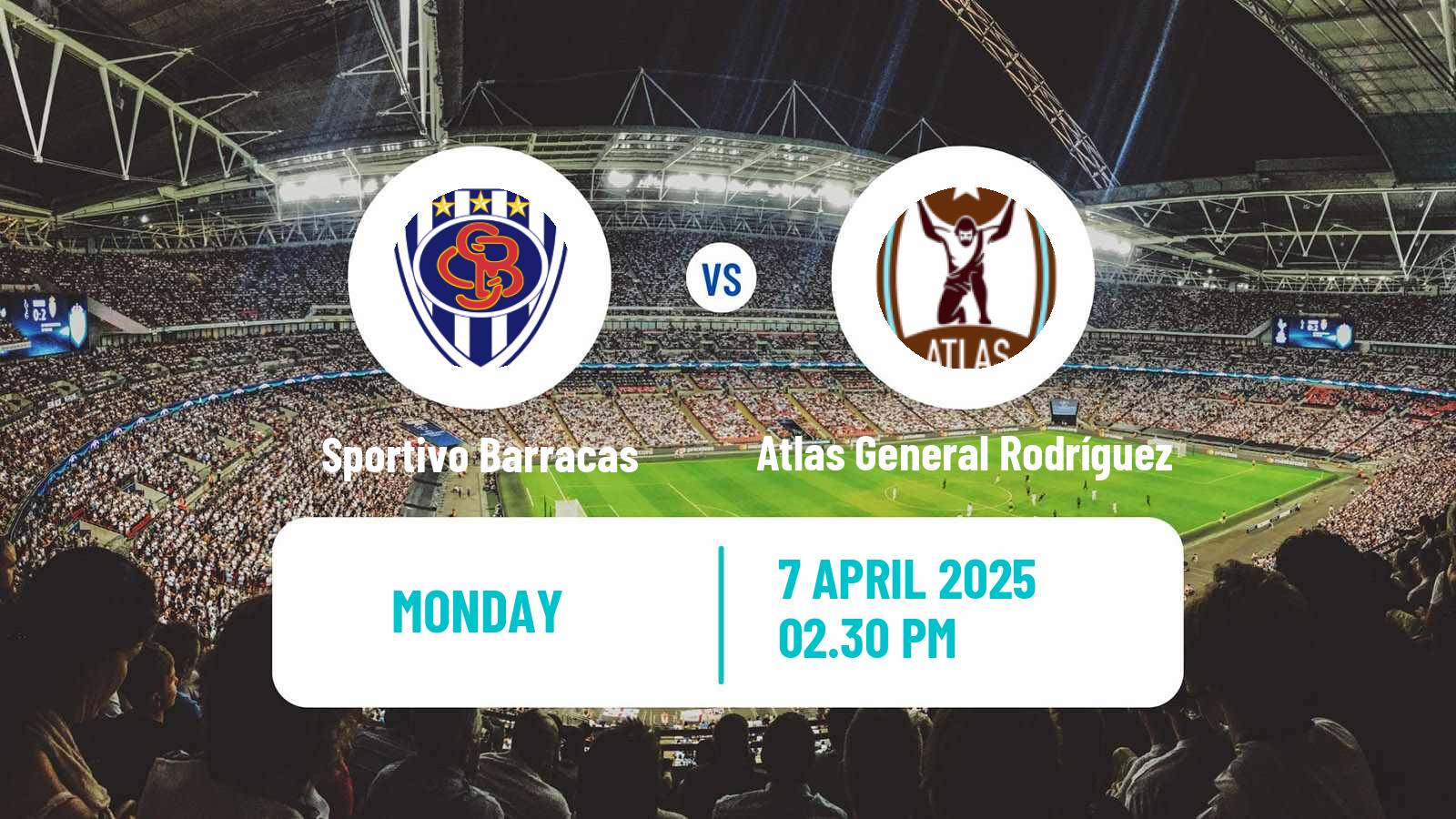 Soccer Argentinian Primera C Sportivo Barracas - Atlas General Rodríguez