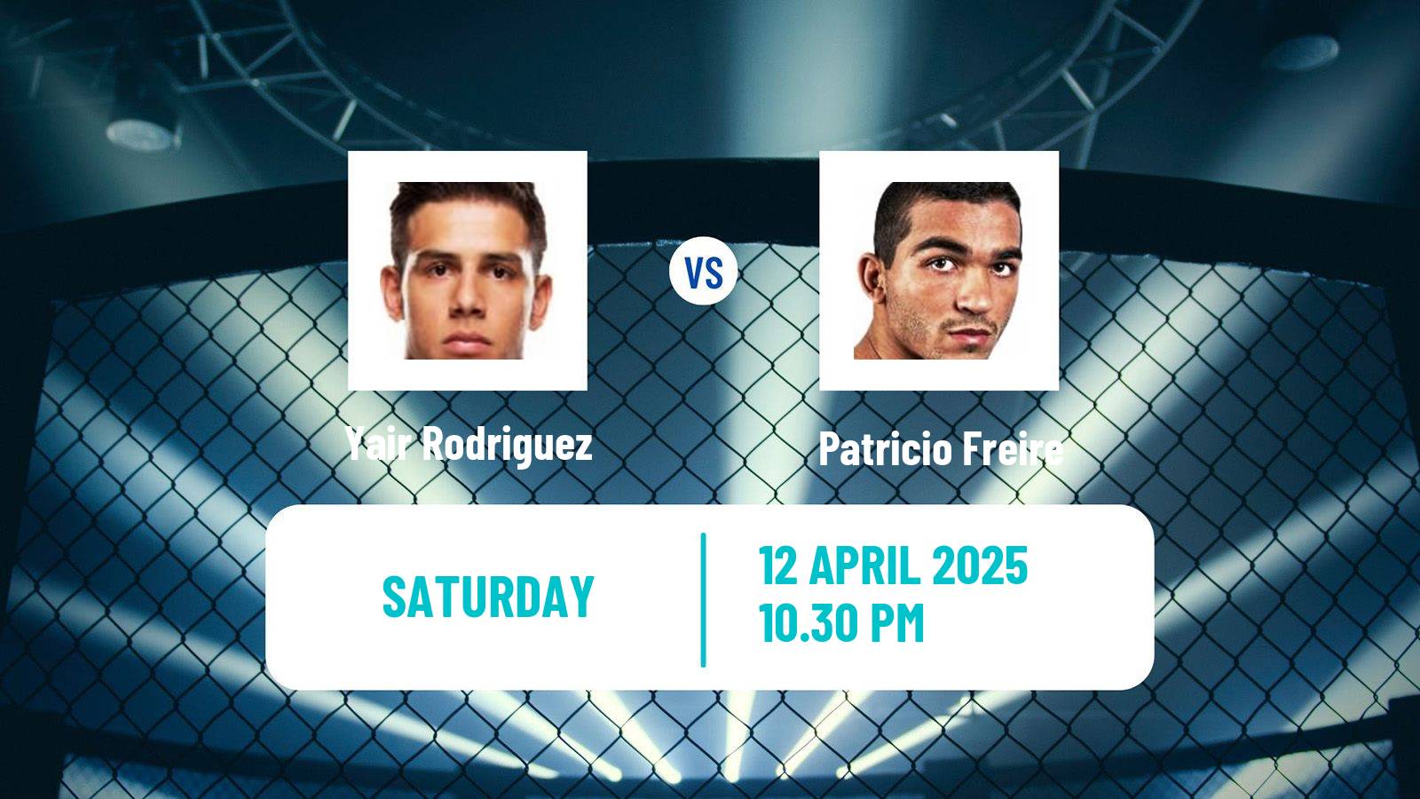 MMA Featherweight UFC Men Yair Rodriguez - Patricio Freire