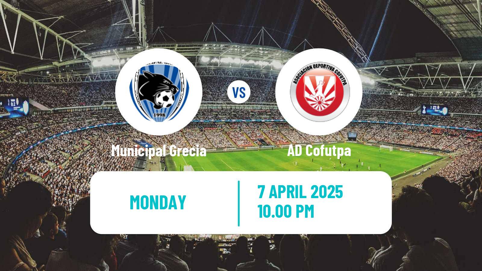 Soccer Costa Rican Liga de Ascenso Municipal Grecia - Cofutpa
