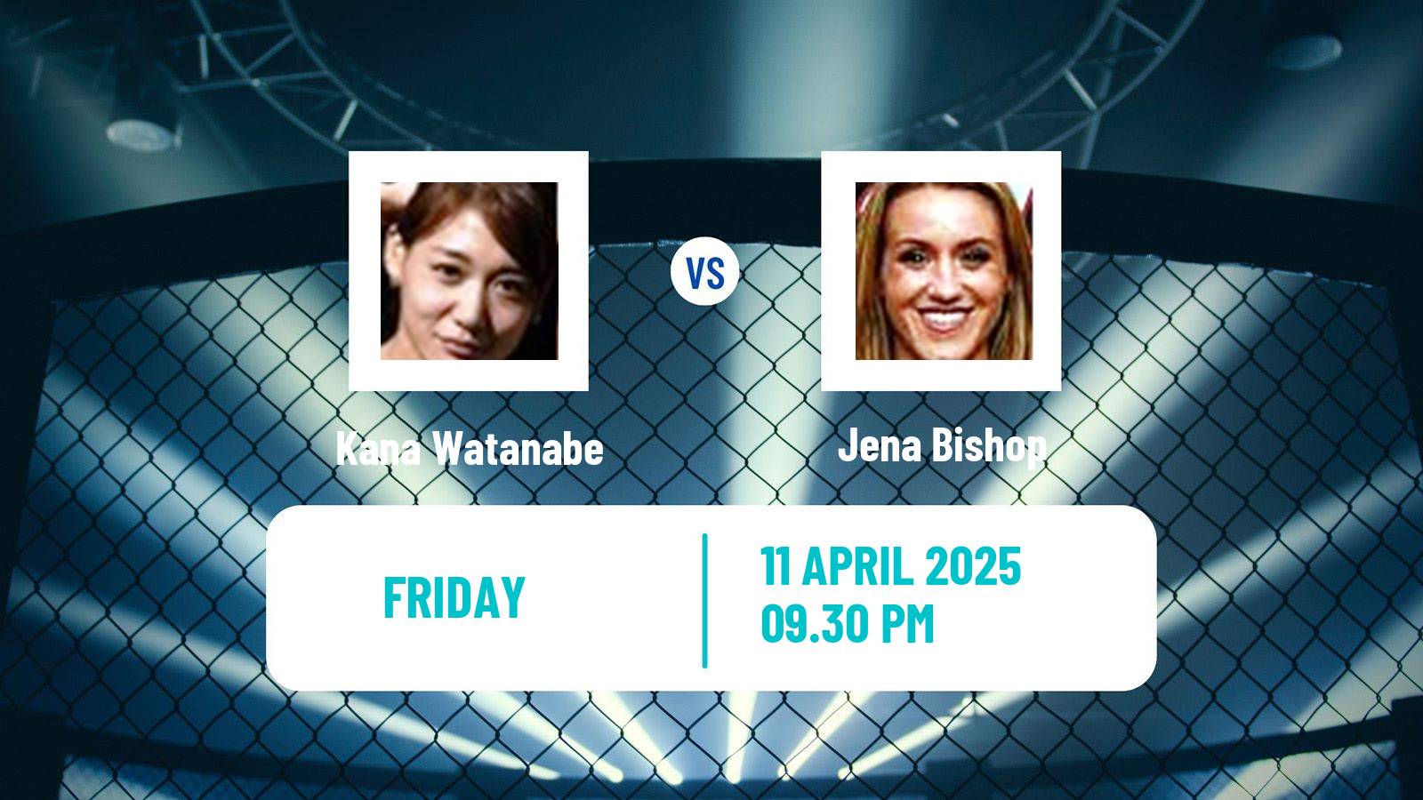 MMA Flyweight Pfl Tournament Women Kana Watanabe - Jena Bishop