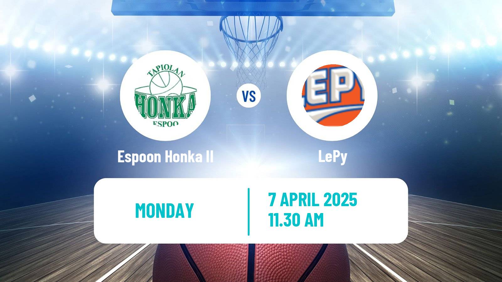 Basketball Finnish I Divisioona Basketball Women Espoon Honka II - LePy