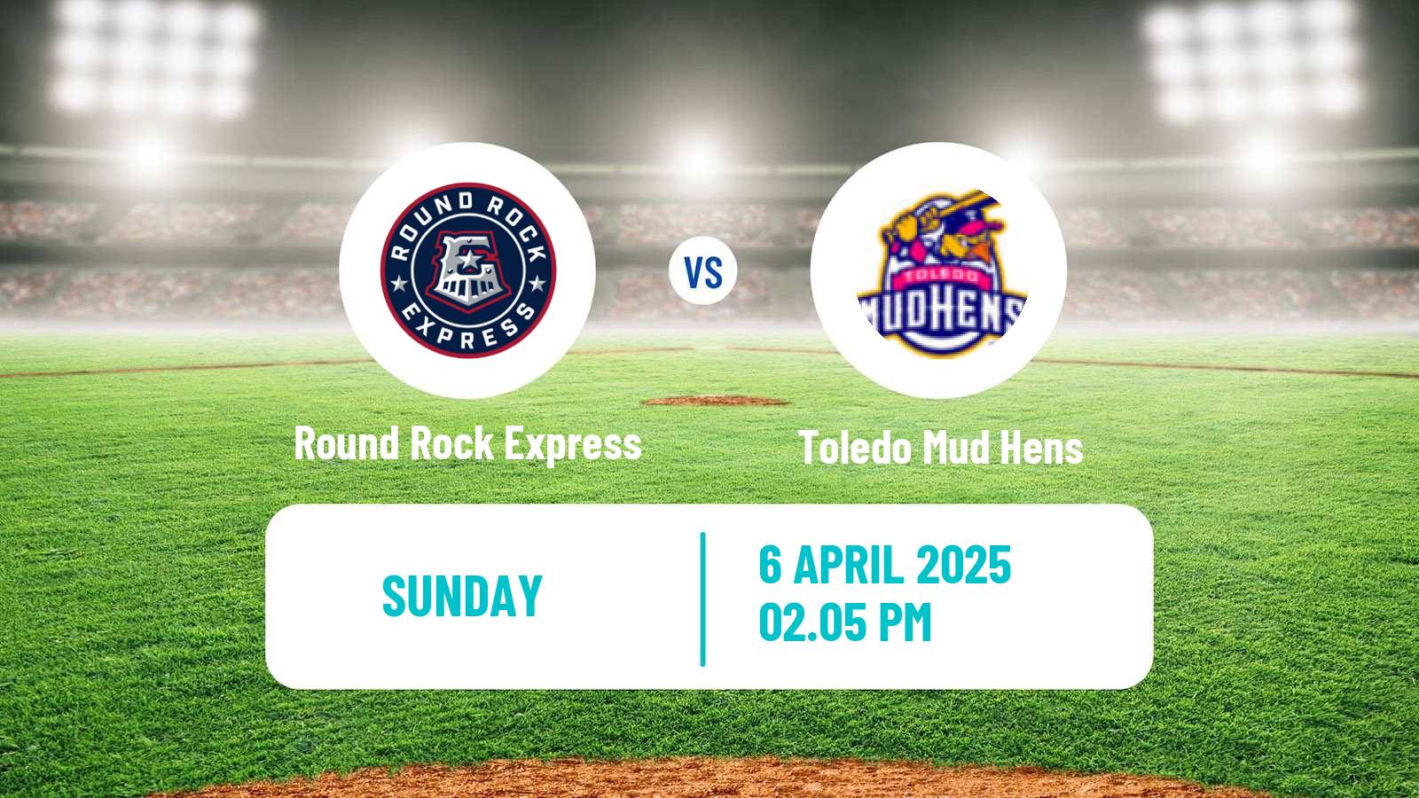 Baseball IL Round Rock Express - Toledo Mud Hens