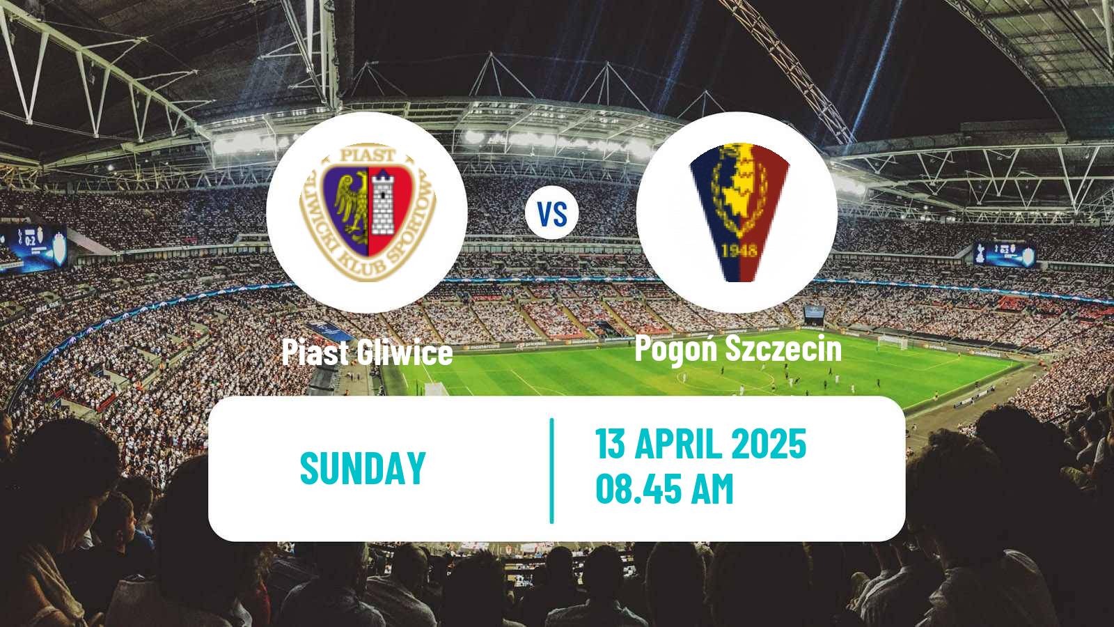 Soccer Polish Ekstraklasa Piast Gliwice - Pogoń Szczecin