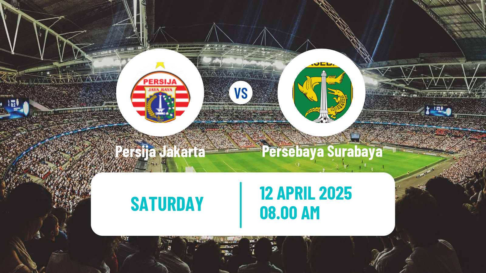 Soccer Indonesian Liga 1 Persija Jakarta - Persebaya Surabaya