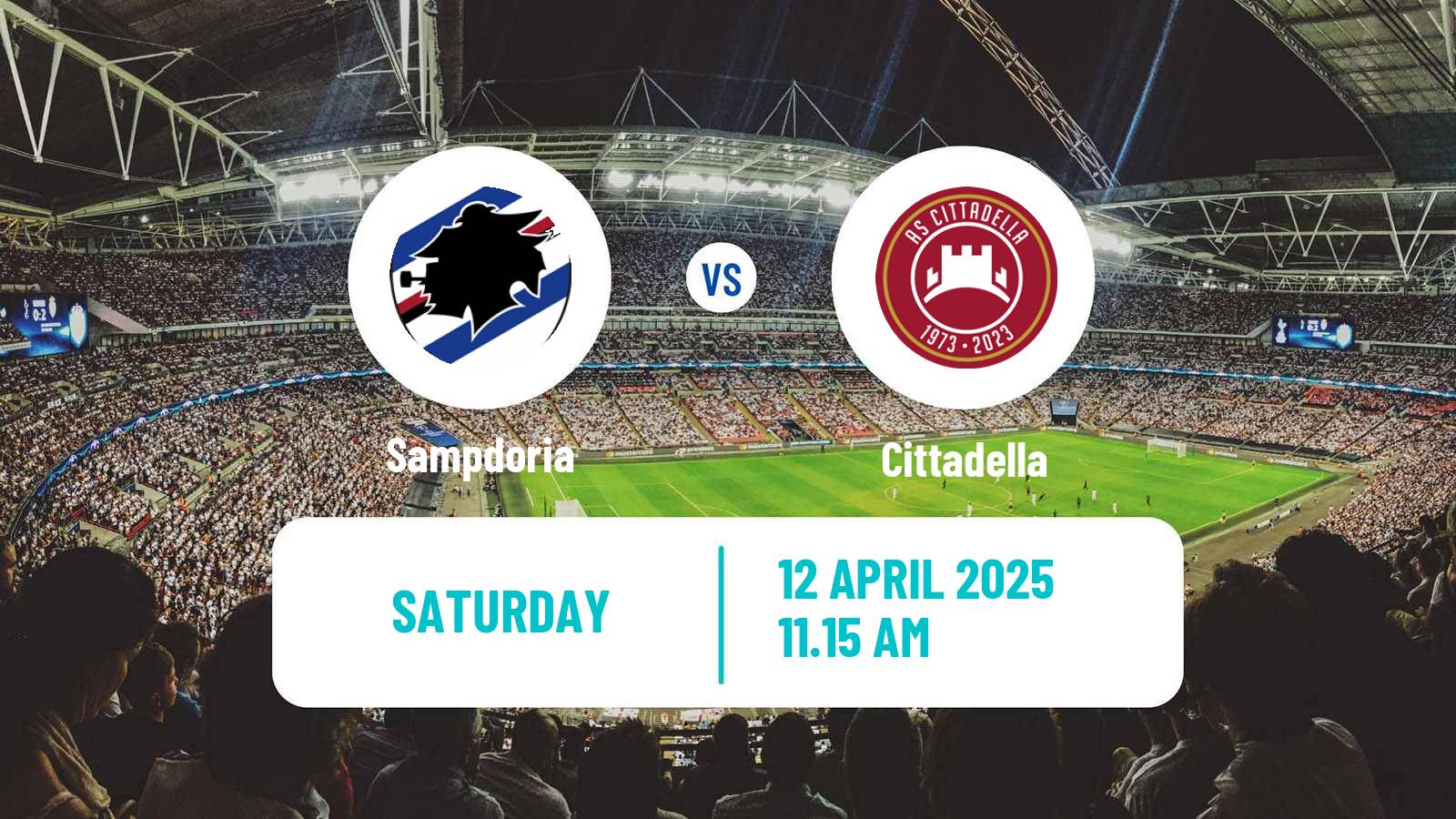 Football Italian Serie B Sampdoria - Cittadella