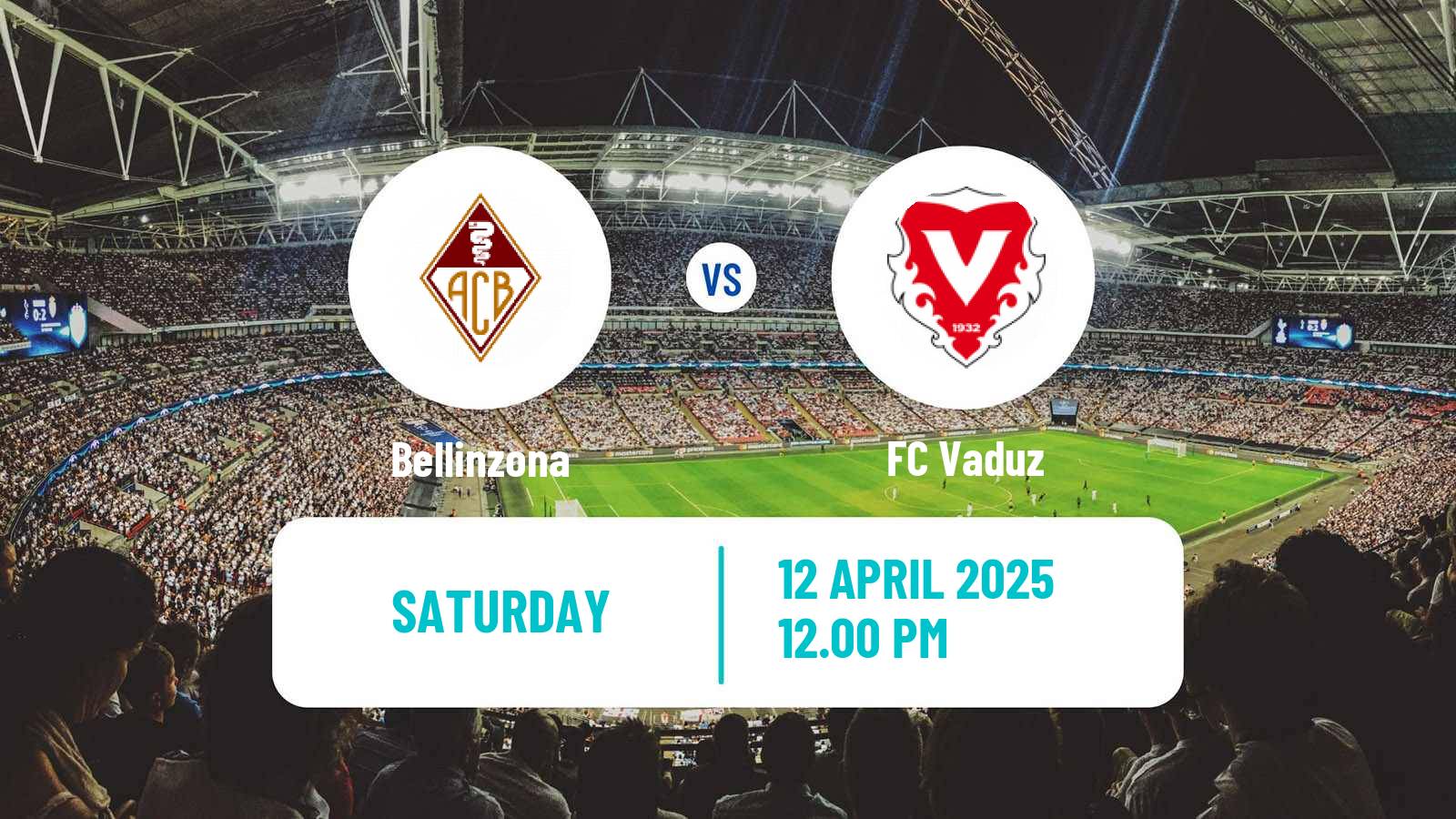 Soccer Swiss Challenge League Bellinzona - Vaduz