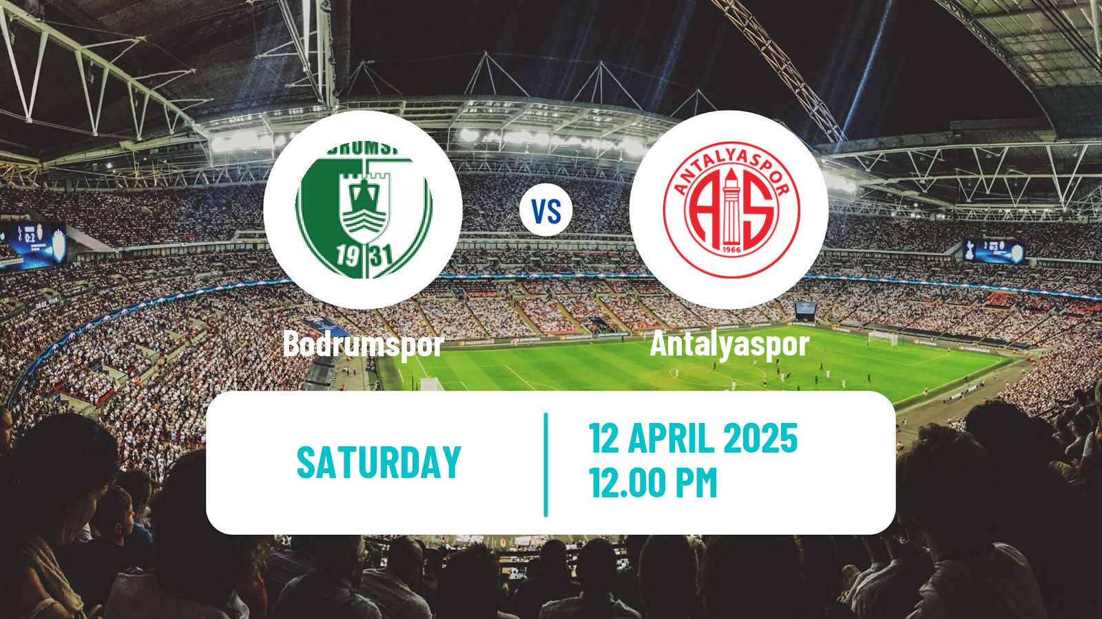 Soccer Turkish Super League Bodrumspor - Antalyaspor