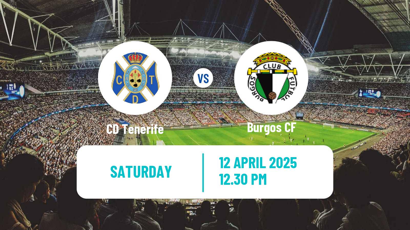 Soccer Spanish LaLiga2 Tenerife - Burgos