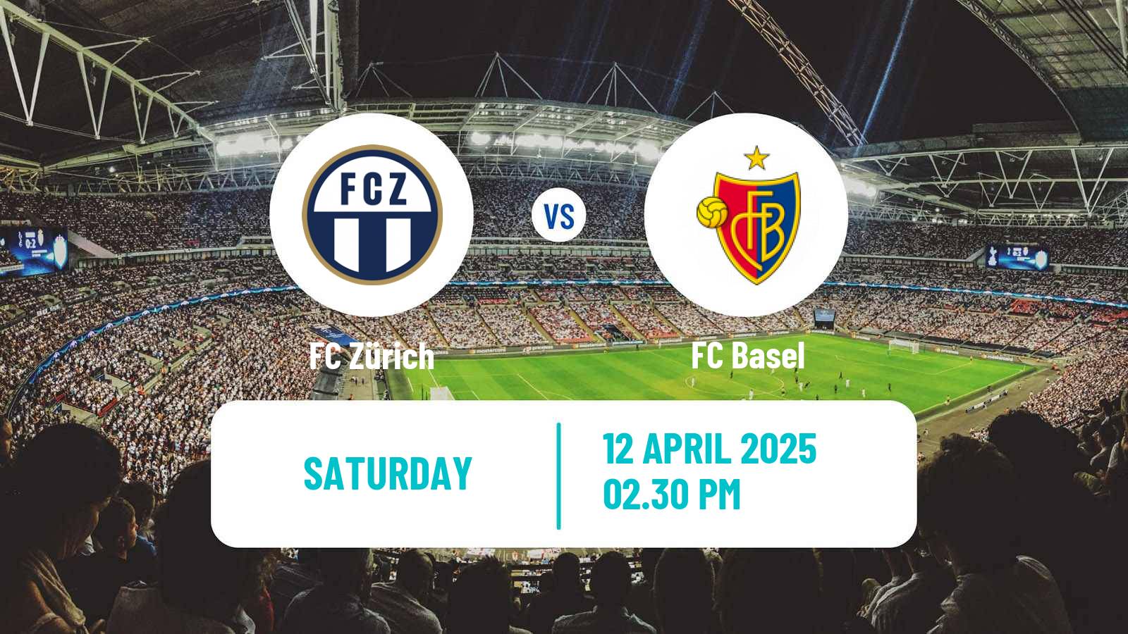 Soccer Swiss Super League Zürich - Basel