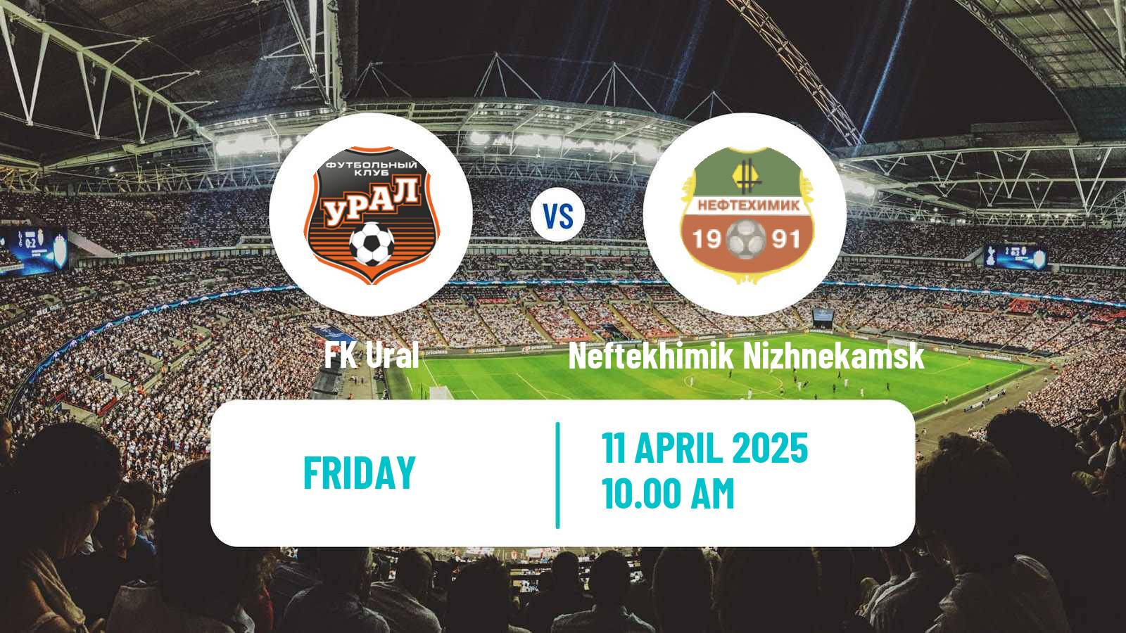 Soccer Russian FNL Ural - Neftekhimik Nizhnekamsk