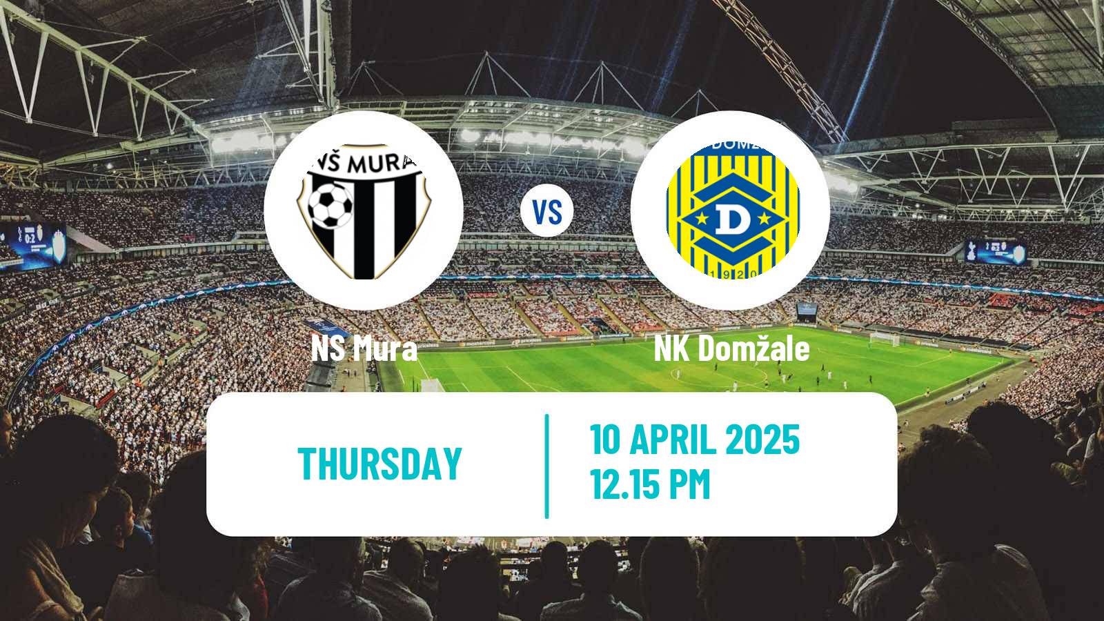 Soccer Slovenian PrvaLiga Mura - Domžale
