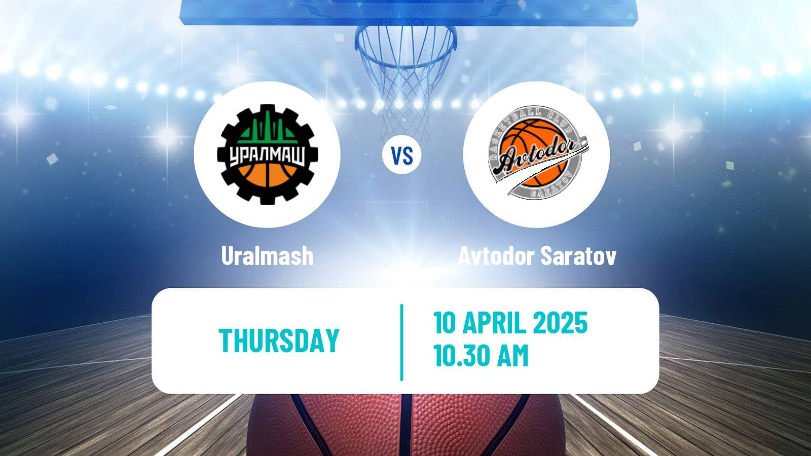 Basketball VTB United League Uralmash - Avtodor Saratov