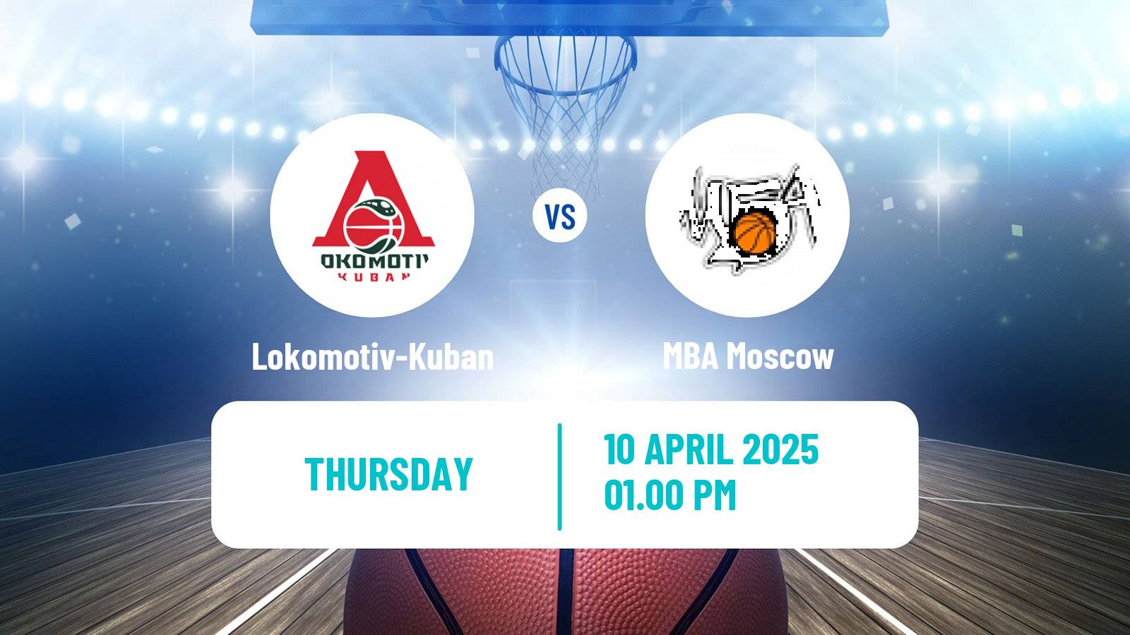 Basketball VTB United League Lokomotiv-Kuban - MBA Moscow
