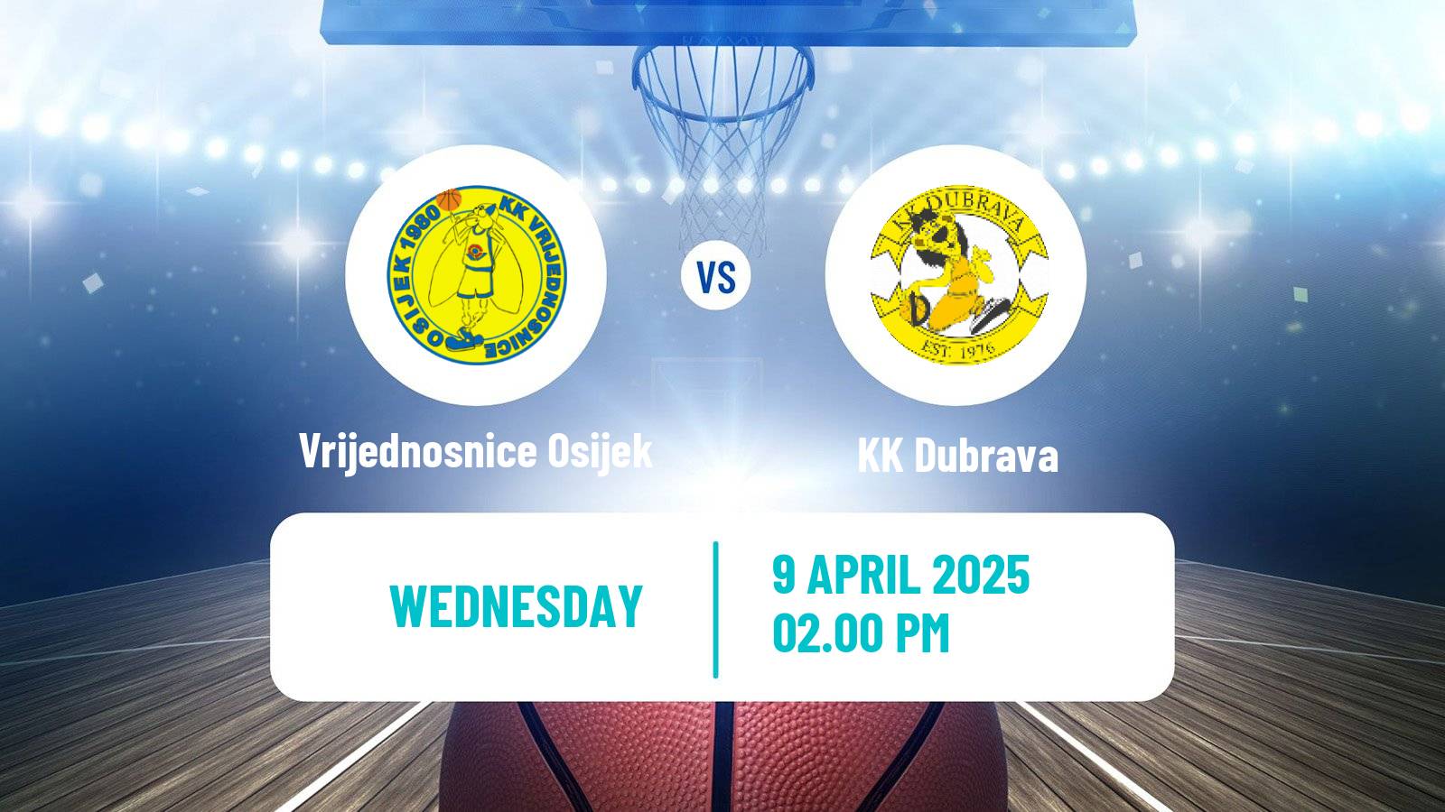 Basketball Croatian Premijer Liga Basketball Vrijednosnice Osijek - Dubrava