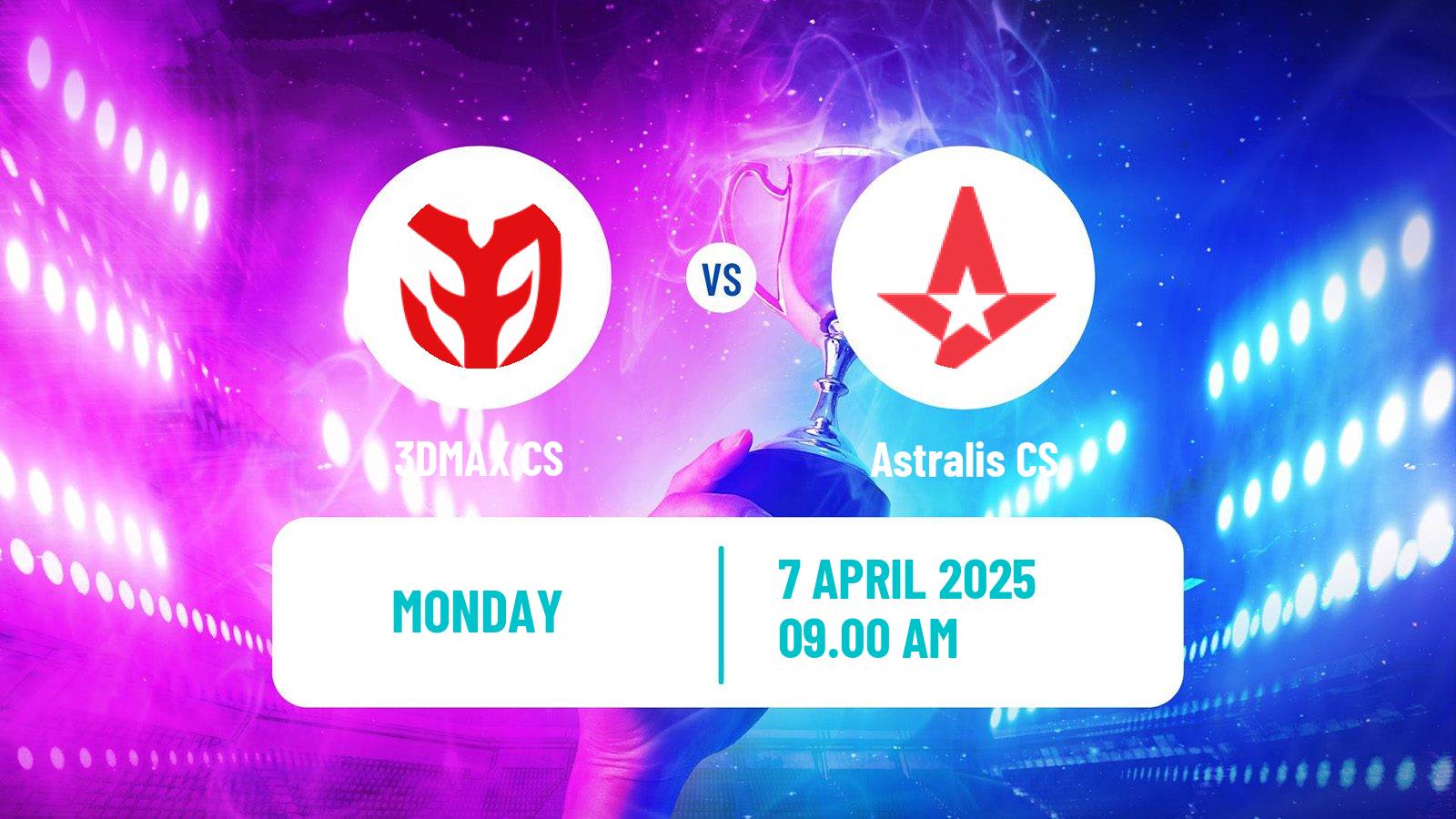 Esports Counter Strike Pgl Bucharest 3DMAX - Astralis