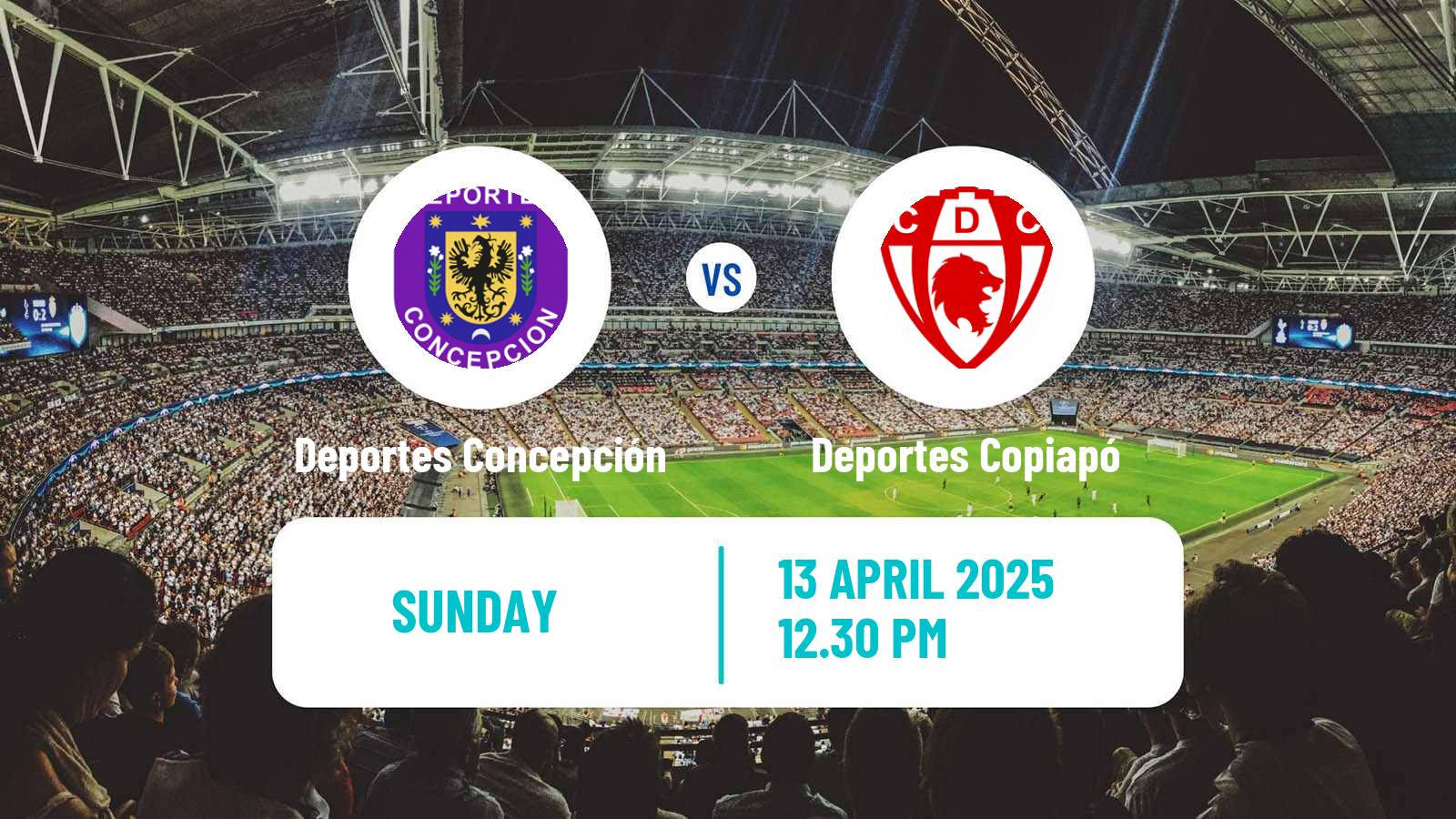 Soccer Chilean Primera B Deportes Concepción - Deportes Copiapó