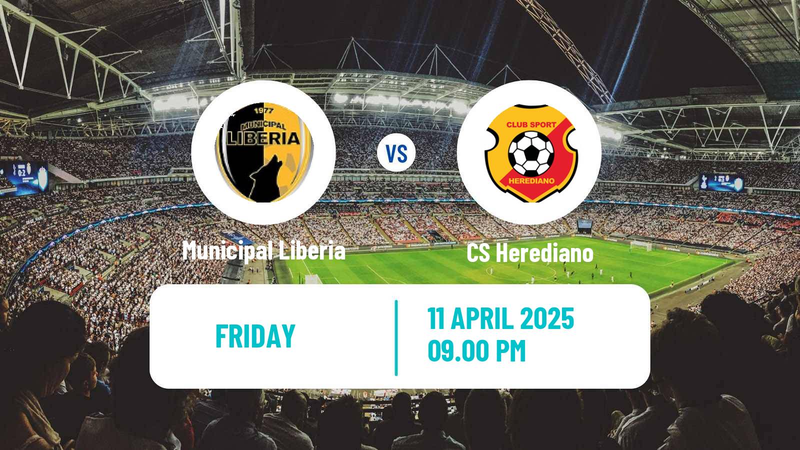 Soccer Costa Rican Primera Division Municipal Liberia - Herediano