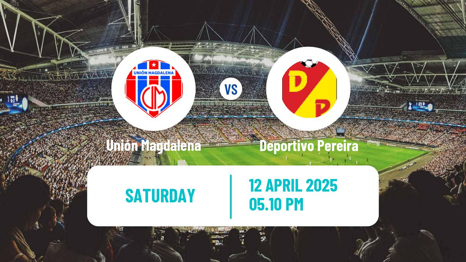 Soccer Colombian Primera A Unión Magdalena - Deportivo Pereira
