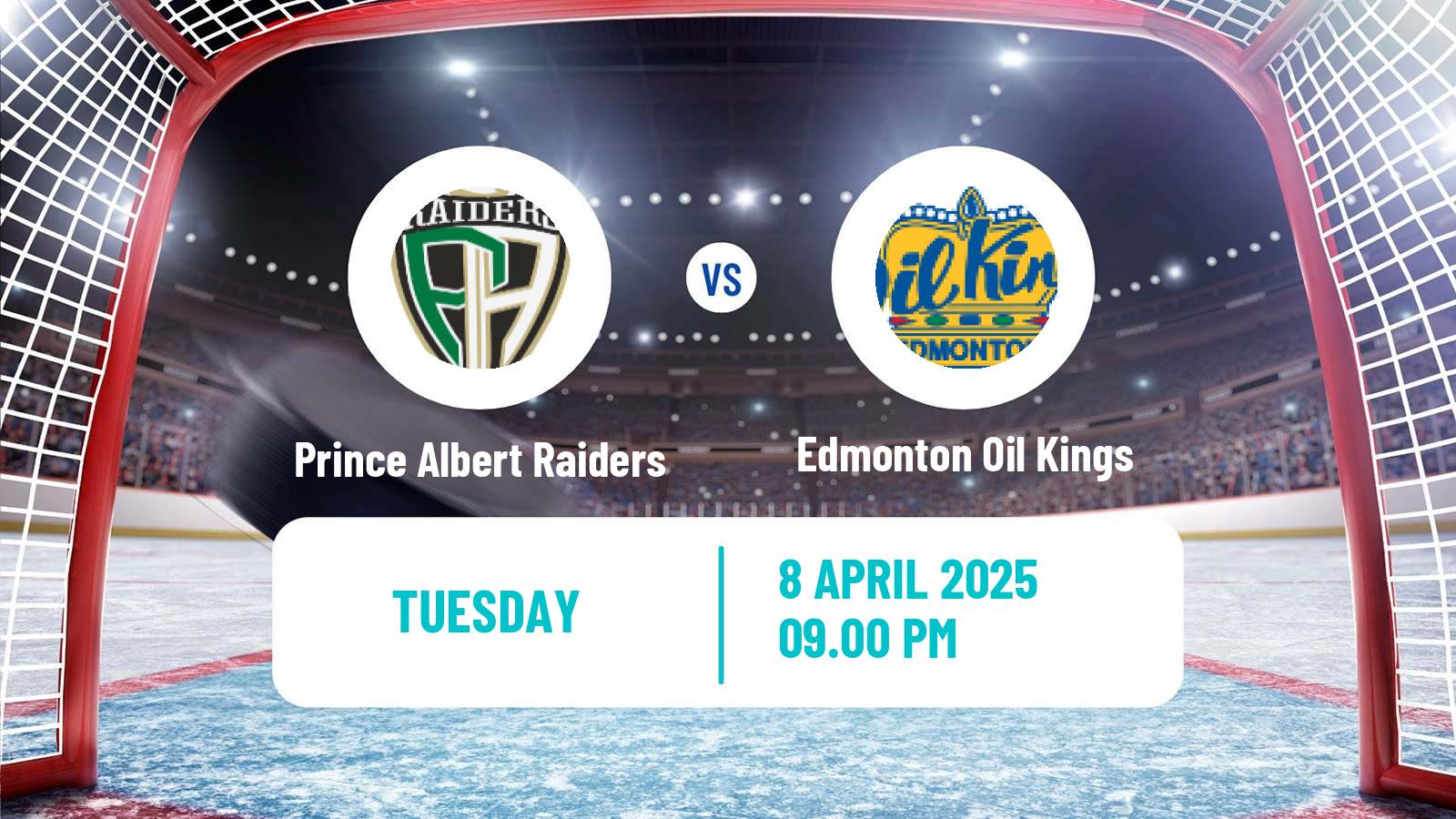 Hockey WHL Prince Albert Raiders - Edmonton Oil Kings