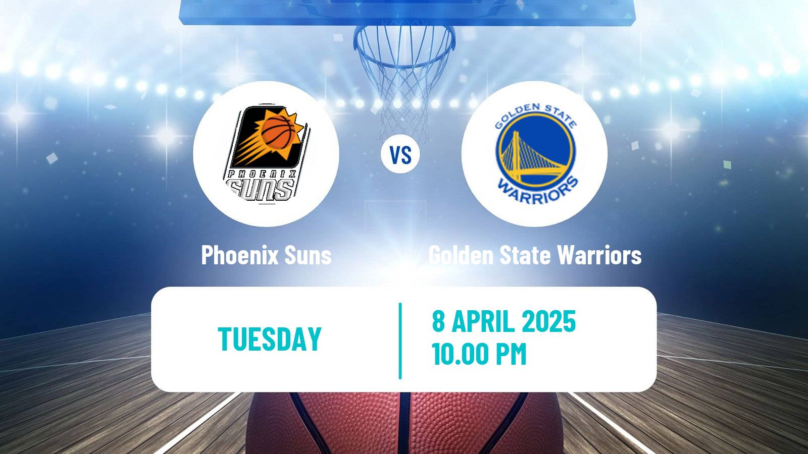 Basketball NBA Phoenix Suns - Golden State Warriors