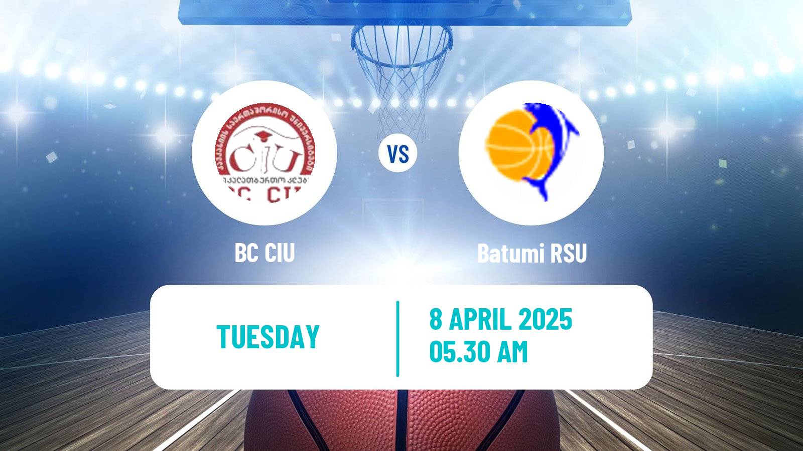 Basketball Georgian Superleague Basketball CIU - Batumi RSU
