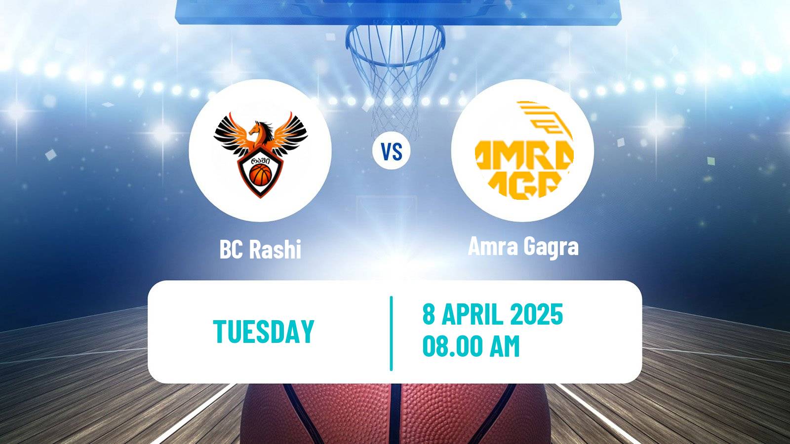 Basketball Georgian Superleague Basketball Rashi - Amra Gagra