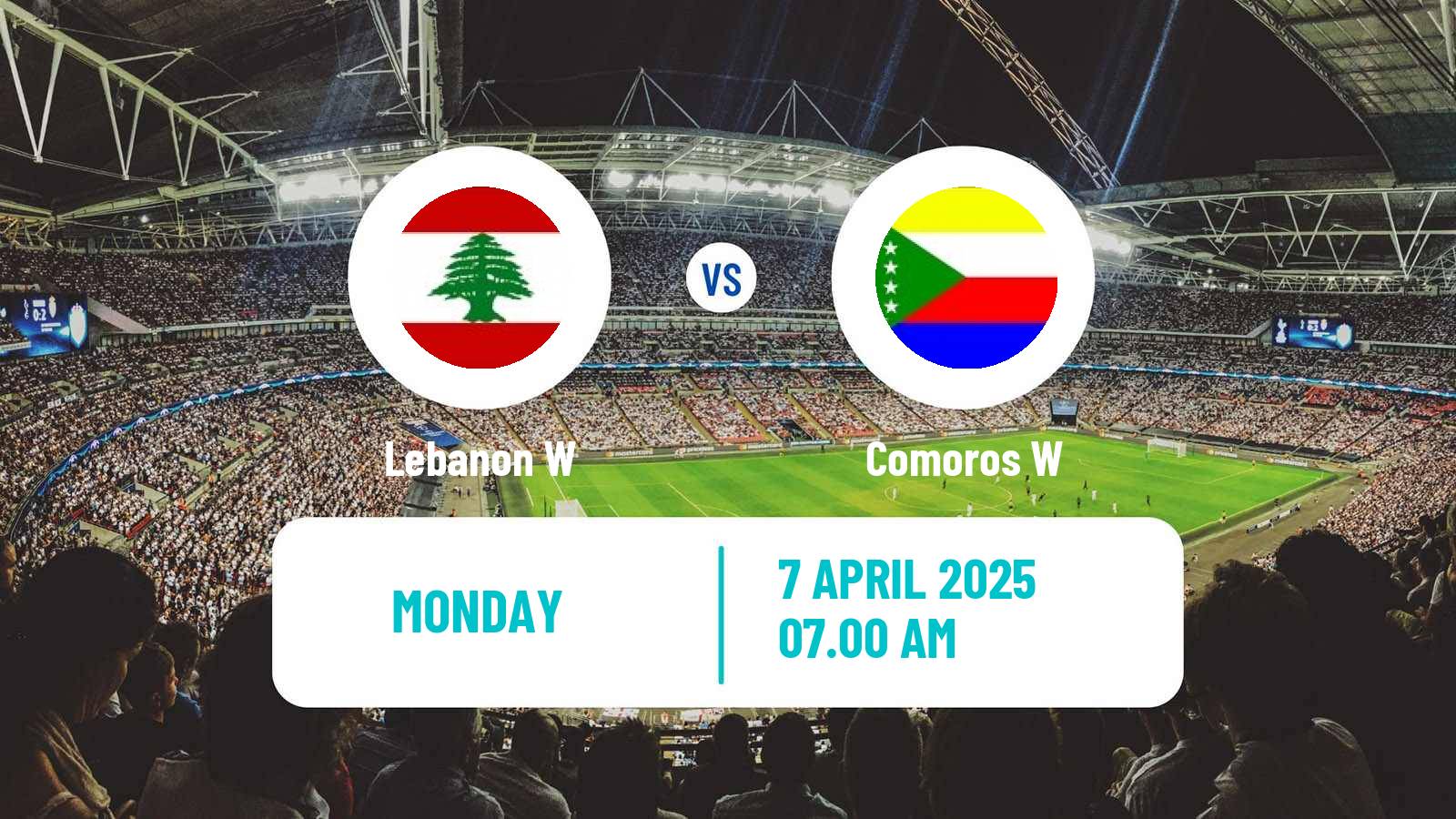 Soccer Friendly International Women Lebanon W - Comoros W