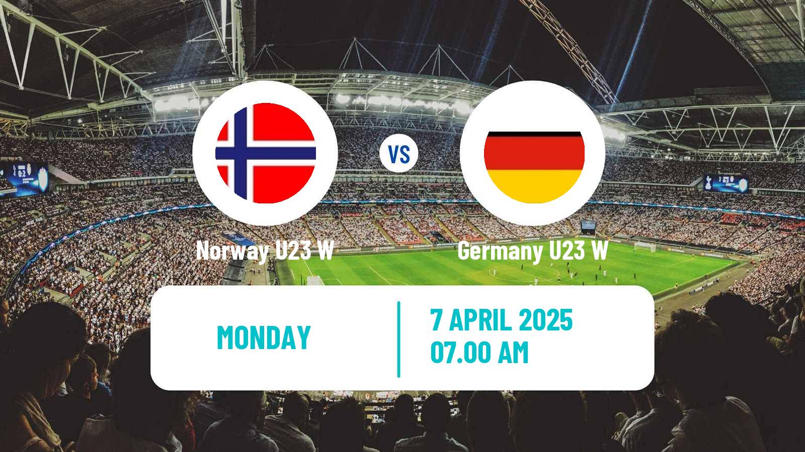 Football Friendly International Women Norway U23 W - Germany U23 W