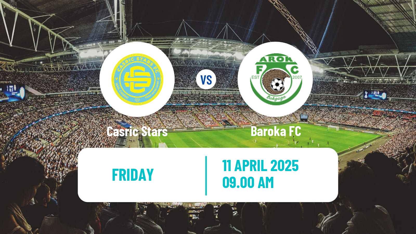 Soccer South African First Division Casric Stars - Baroka