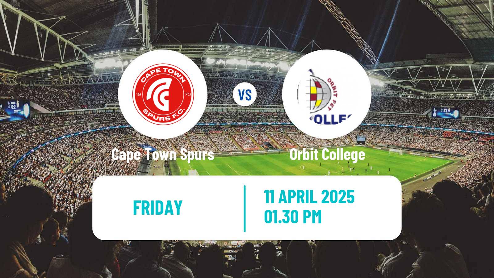 Soccer South African First Division Cape Town Spurs - Orbit College