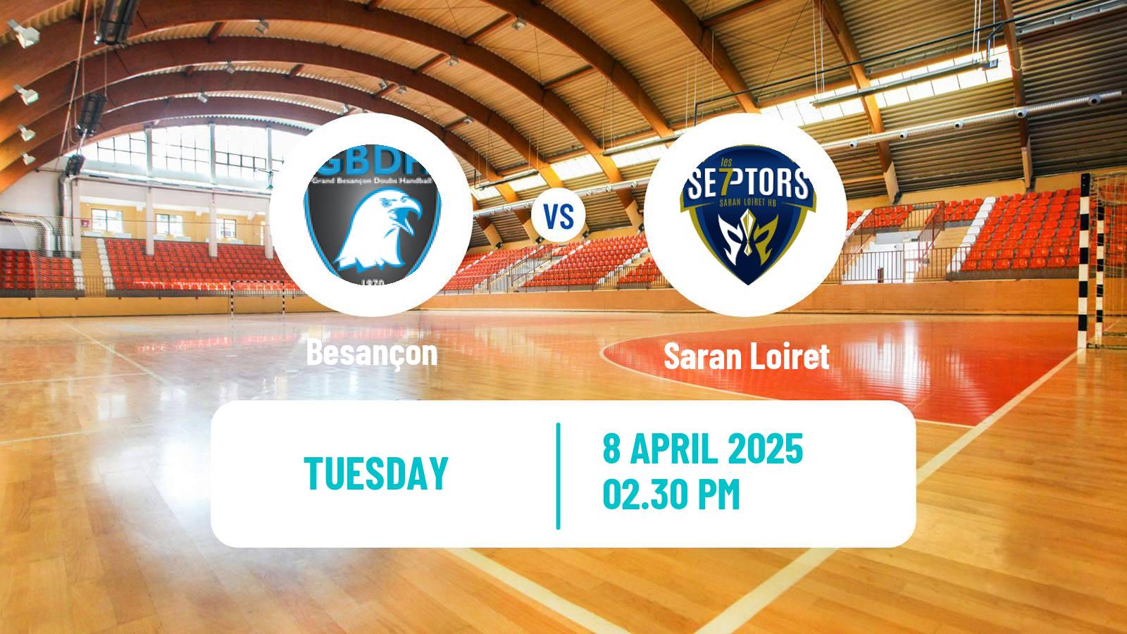 Handball French Proligue Handball Besançon - Saran Loiret