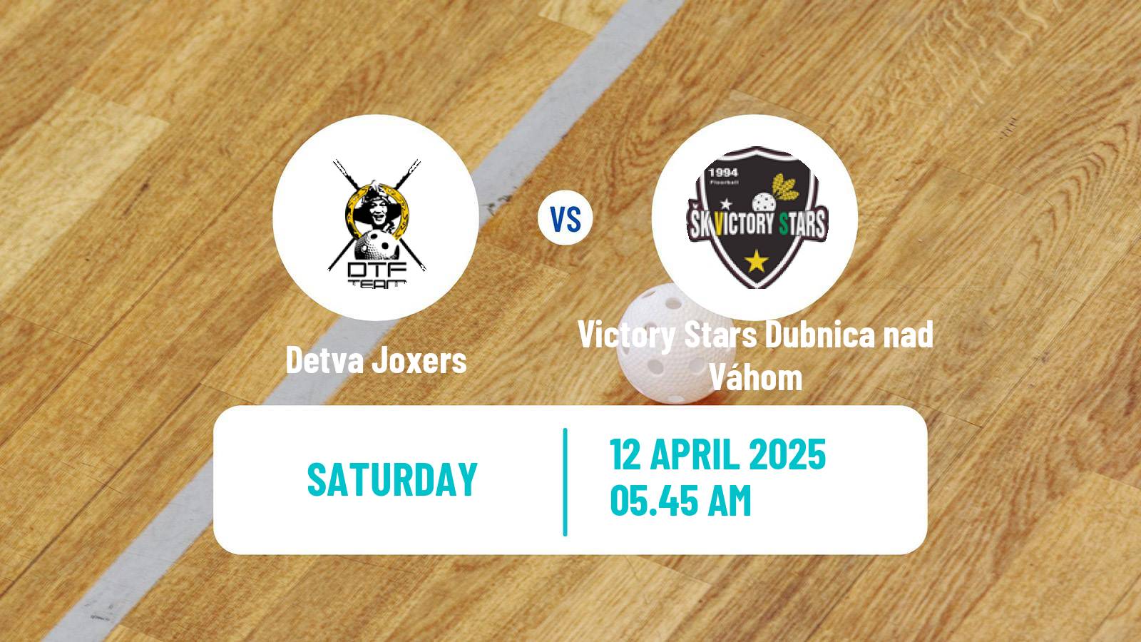 Floorball Slovak Extraliga Floorball Detva Joxers - Victory Stars Dubnica nad Váhom