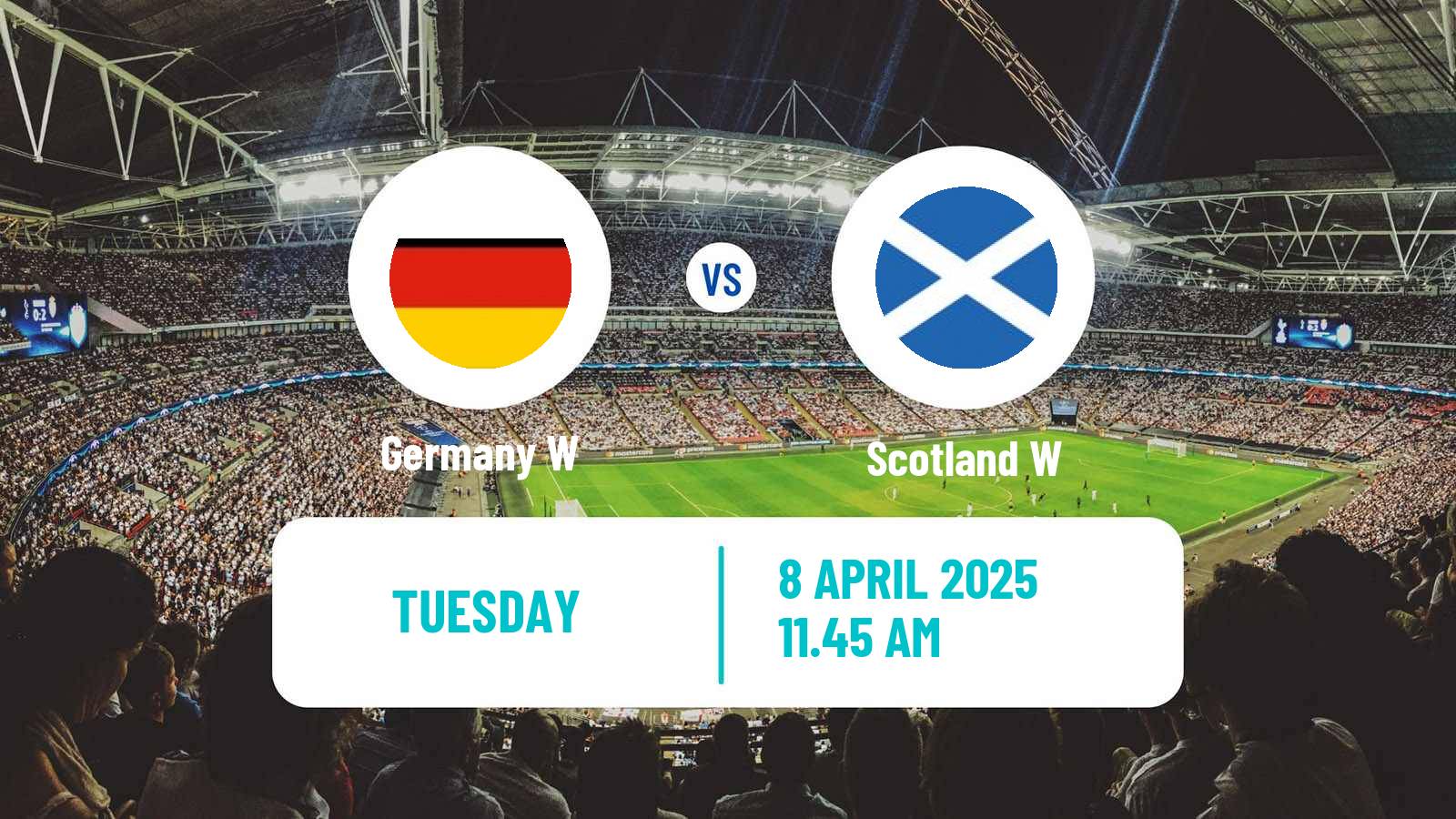 Soccer UEFA Nations League Women Germany W - Scotland W