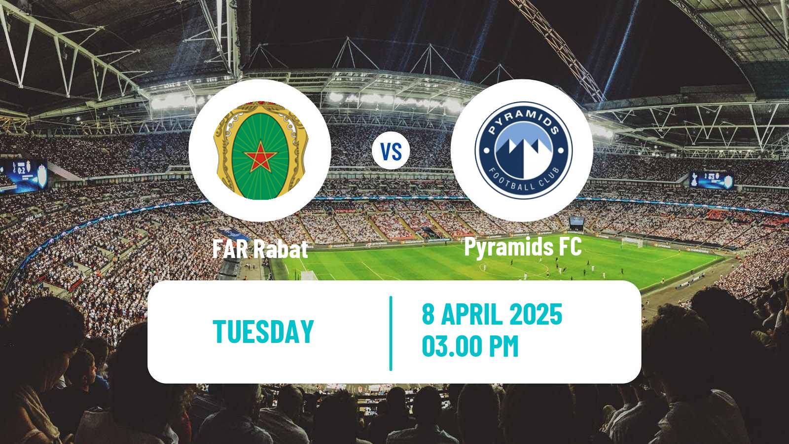 Soccer CAF Champions League FAR Rabat - Pyramids