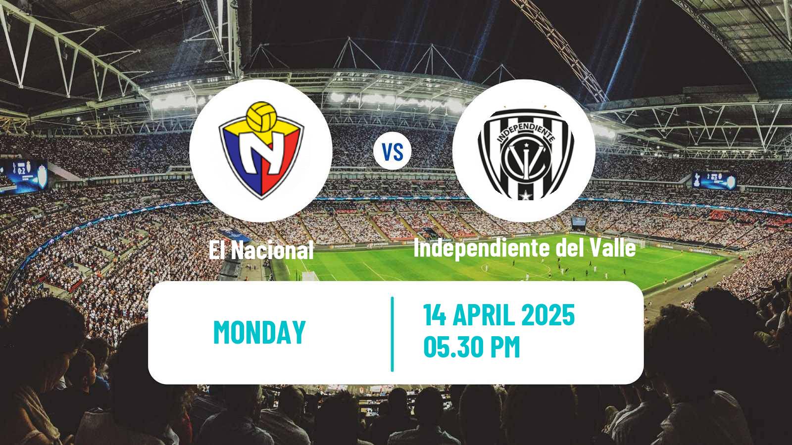Soccer Ecuadorian Liga Pro El Nacional - Independiente del Valle