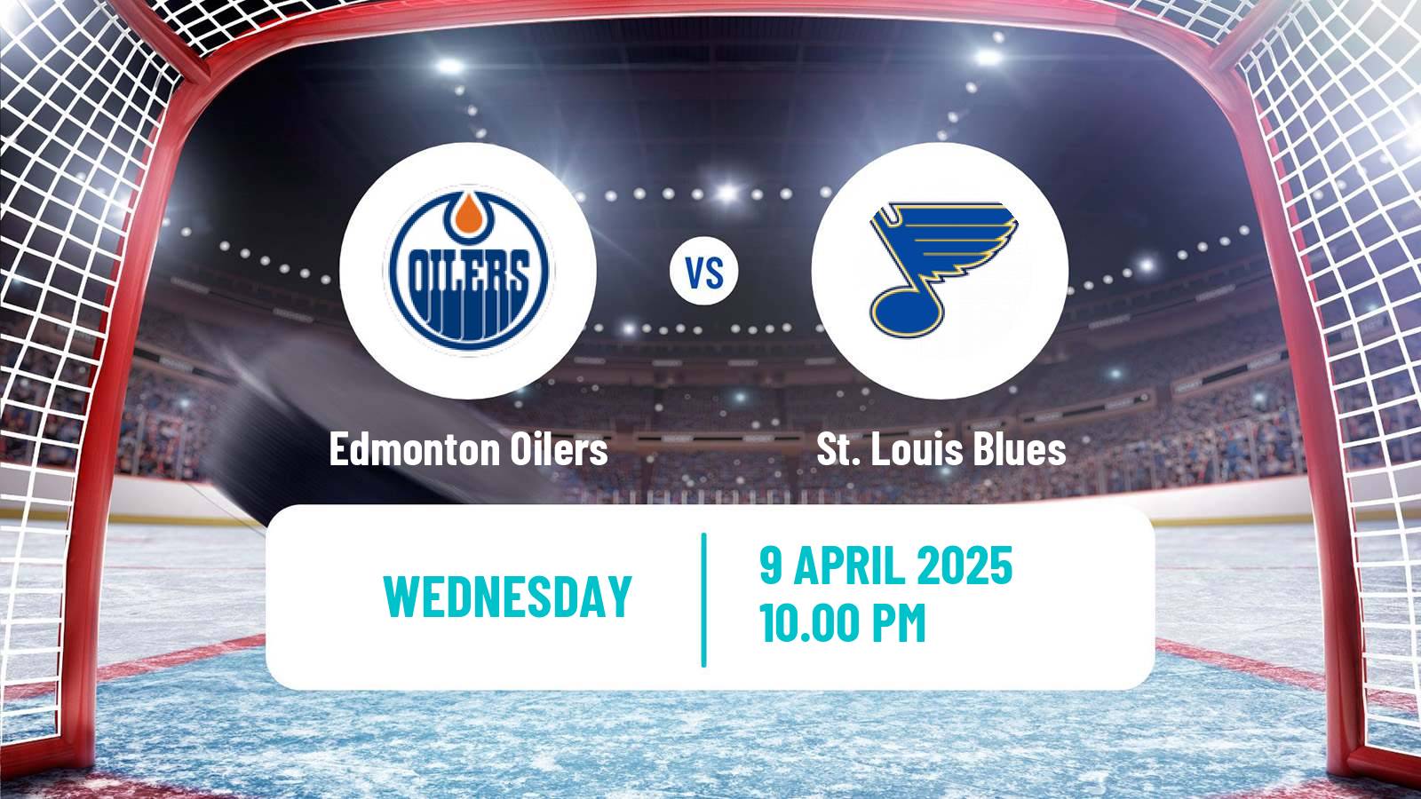 Hockey NHL Edmonton Oilers - St. Louis Blues