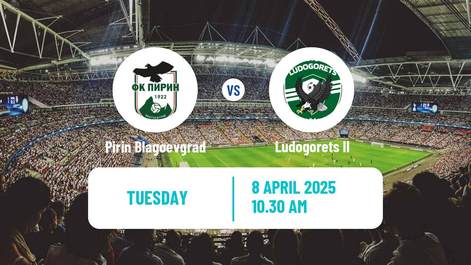 Soccer Bulgarian Vtora Liga Pirin Blagoevgrad - Ludogorets II