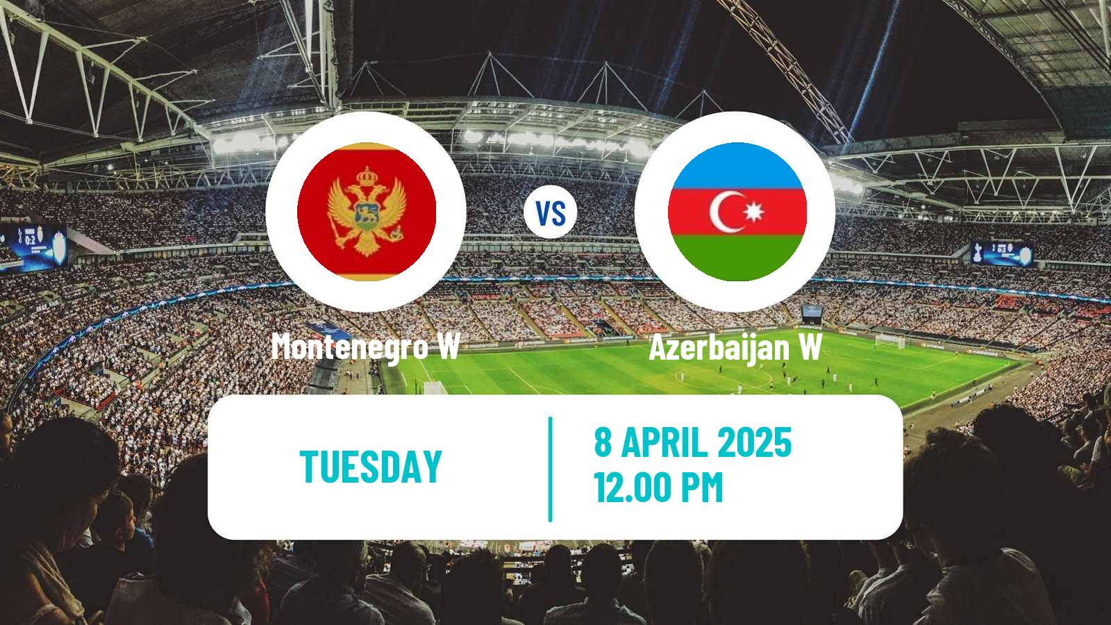 Soccer UEFA Nations League Women Montenegro W - Azerbaijan W