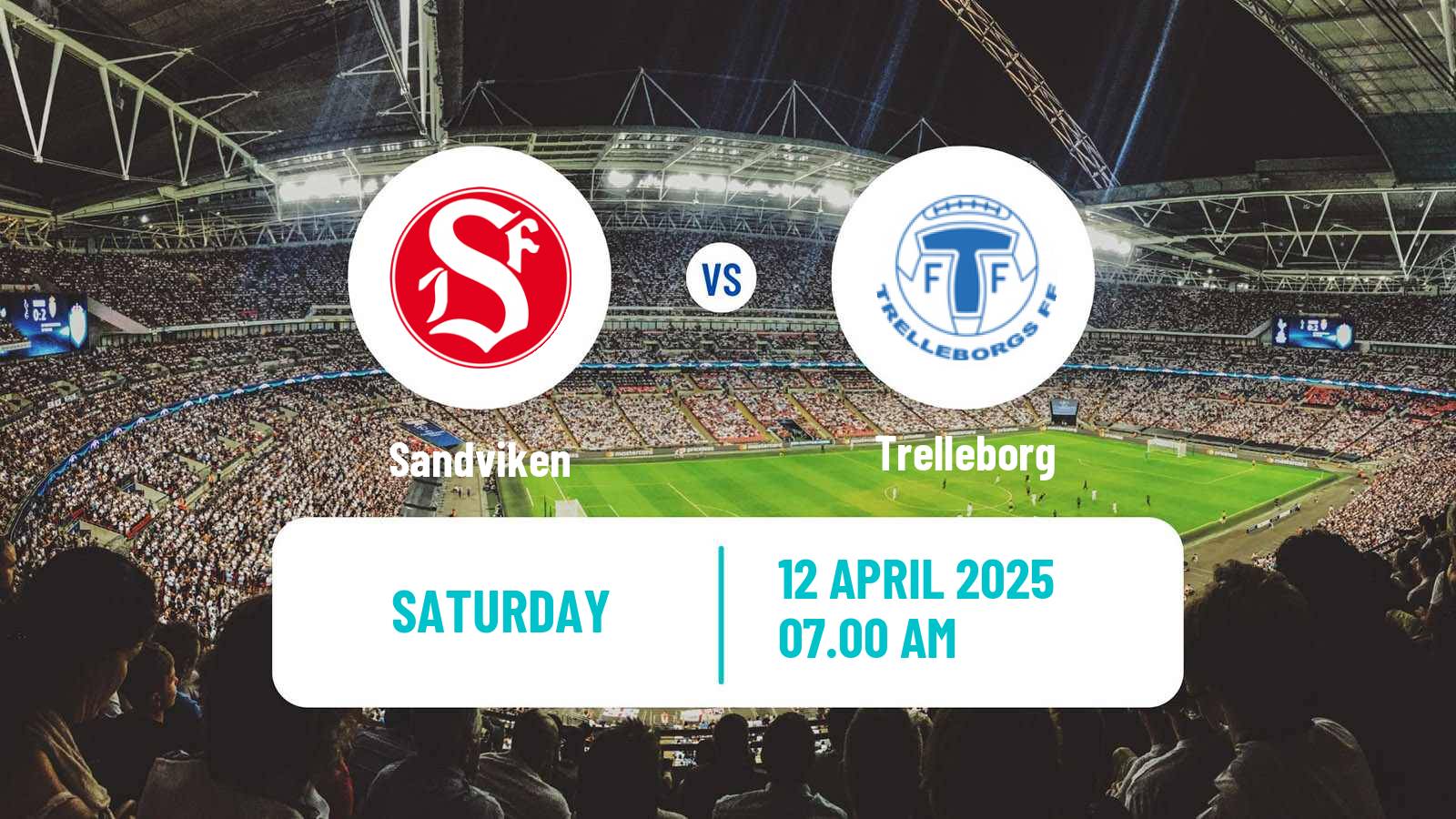 Soccer Swedish Superettan Sandviken - Trelleborg