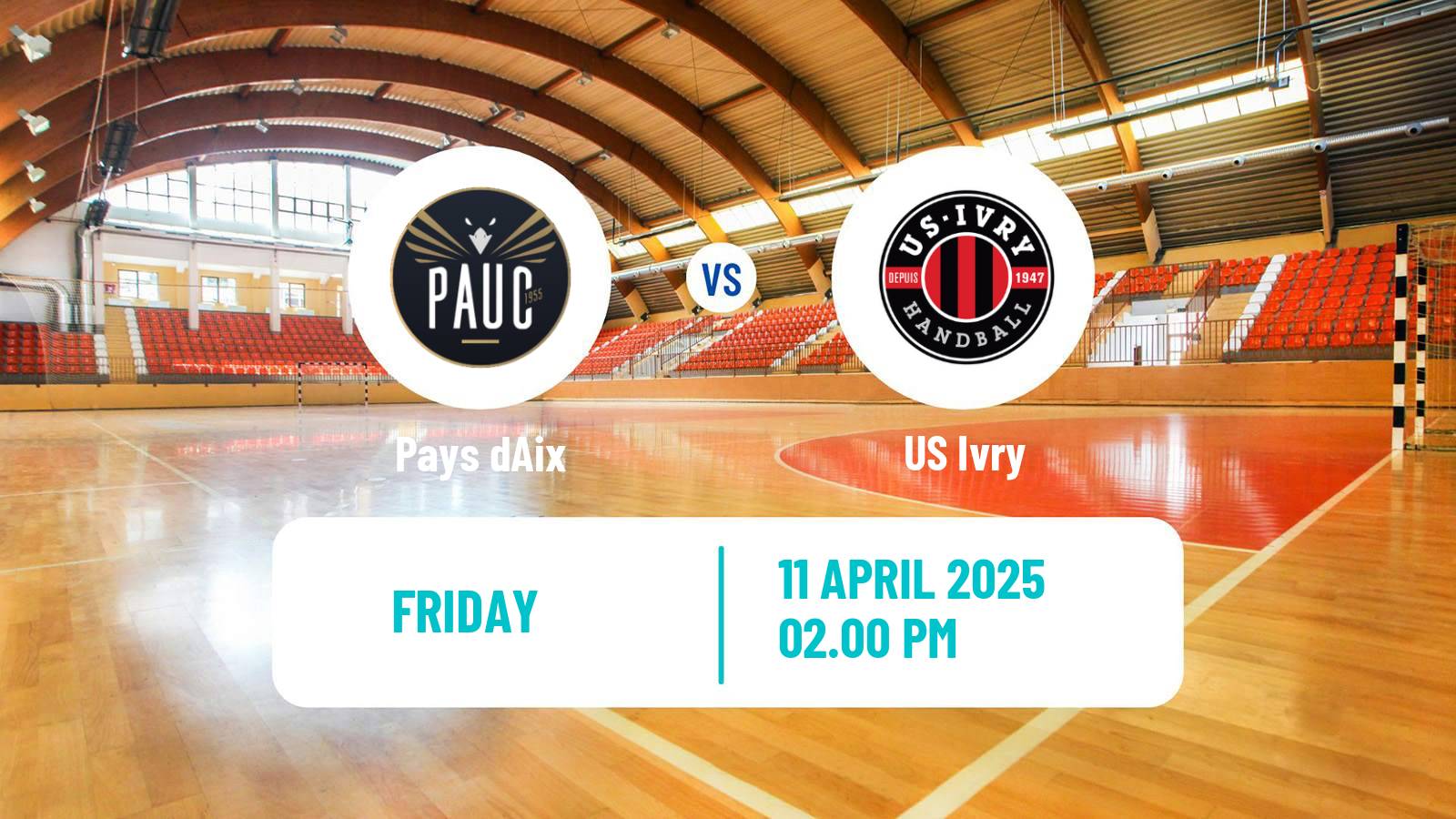 Handball French Starligue Handball Pays dAix - Ivry