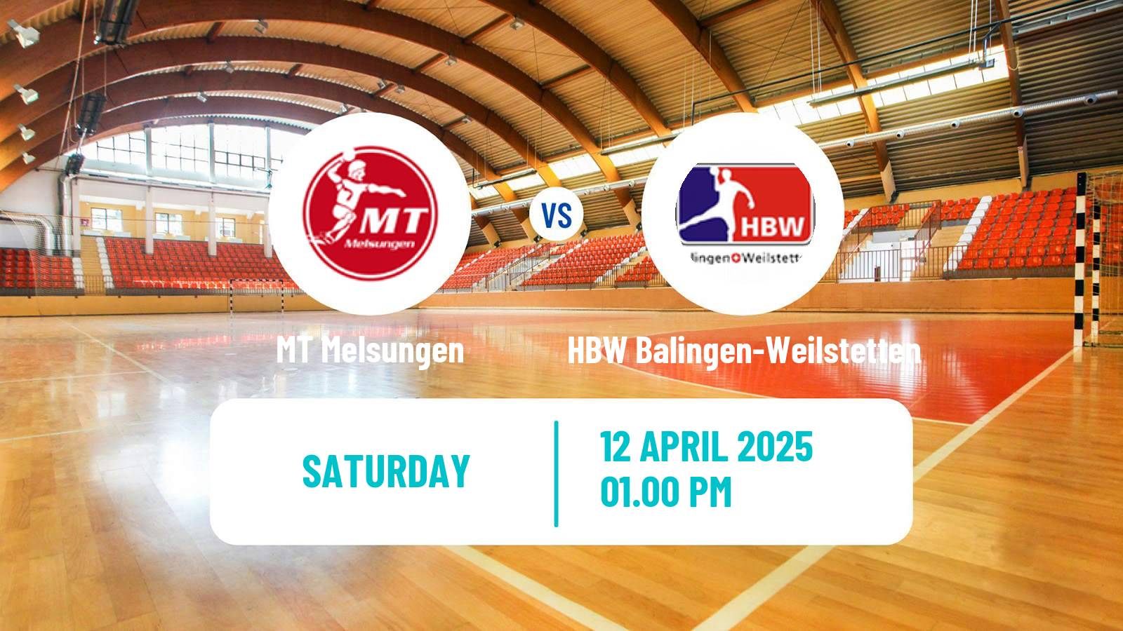 Handball German DHB Pokal MT Melsungen - HBW Balingen-Weilstetten