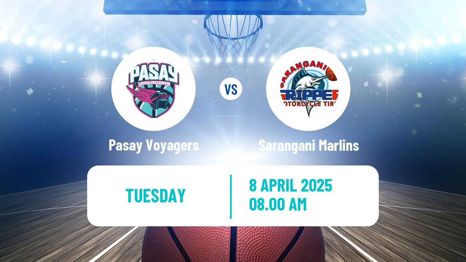 Basketball Philippines MBPL  Pasay Voyagers - Sarangani Marlins