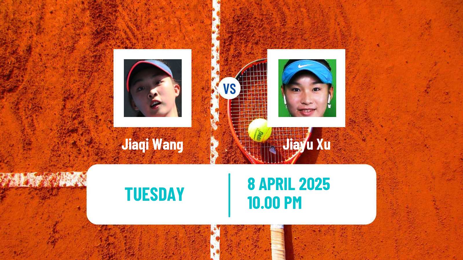 Tennis ITF W15 Wuning Women Jiaqi Wang - Jiayu Xu