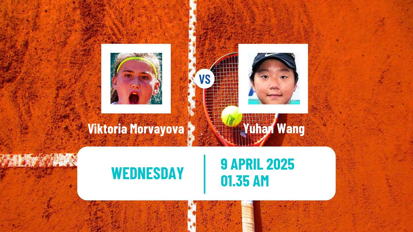 Tennis ITF W15 Wuning Women Viktoria Morvayova - Yuhan Wang